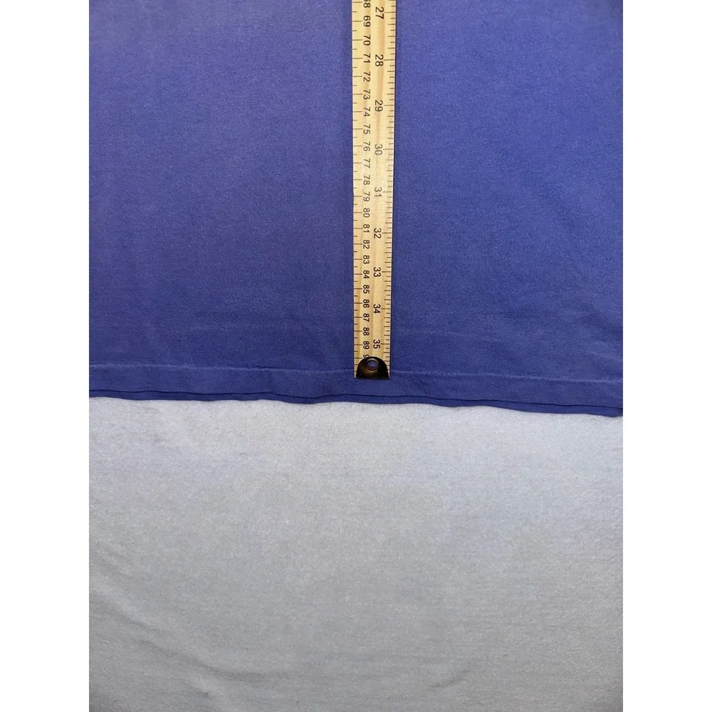 Vintage Polo Ralph Lauren Single Stitch T-Shirt Mens Size 3XLarge‎ Tall Purple